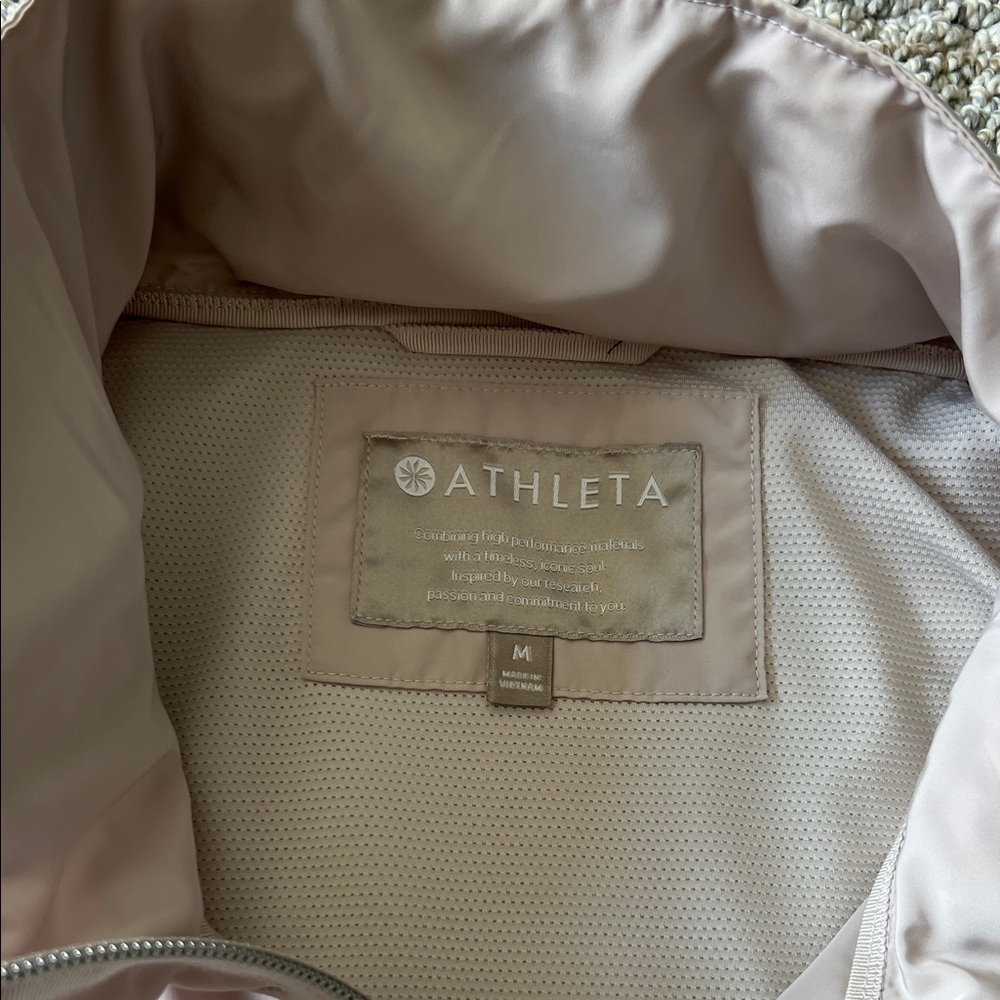 Athleta Light Pink Utility Jacket - Picture 4 of 5